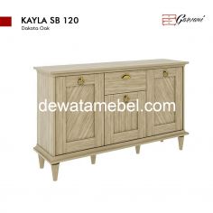 Rak Serbaguna Ukuran 120 - Garvani KAYLA SB 120 / Dakota Oak